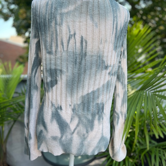 VICI Evangeline Button Down Knit Tye Dye Cardigan Sweater Small - Picture 5 of 5